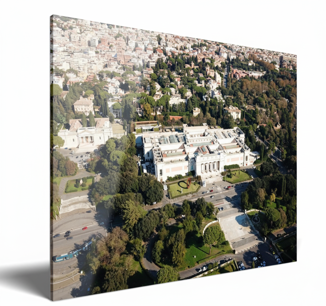 View of Villa Borghese, Rome