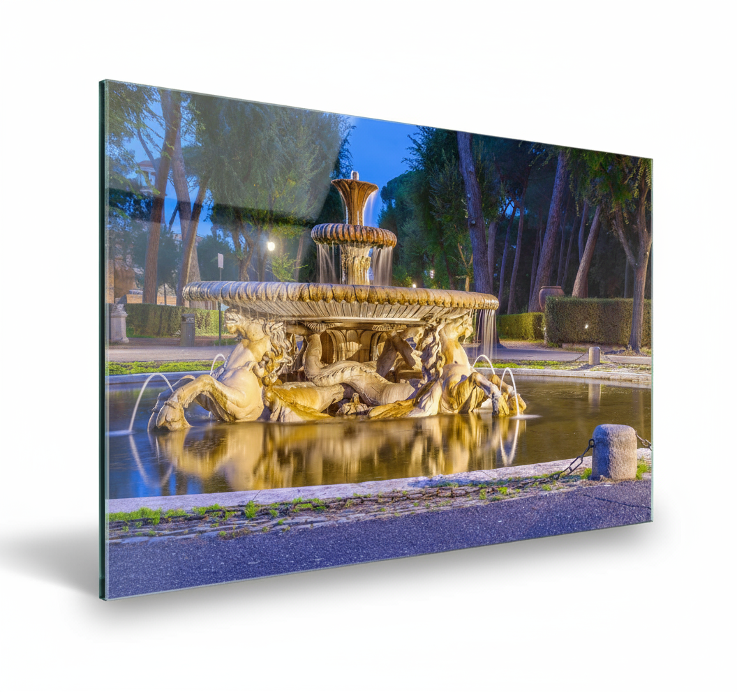 Villa Borghese Fountain, Rome