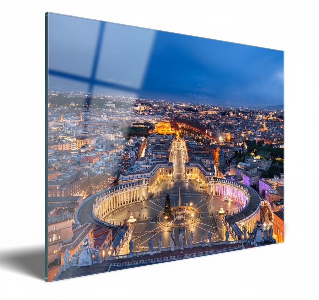 View of St. Peter's from the Vatican, Rome