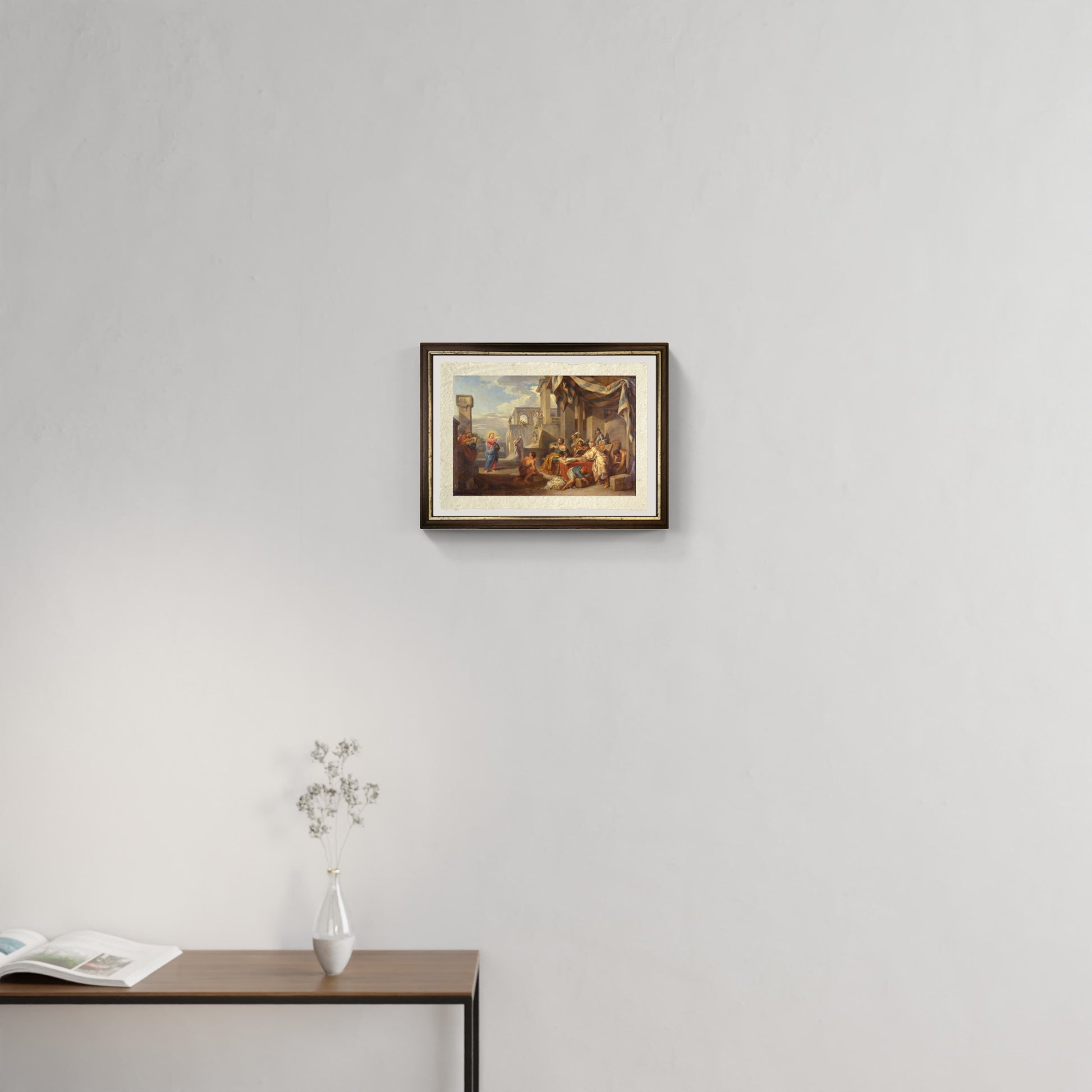 La vocazione di San Matteo di Pannini sala