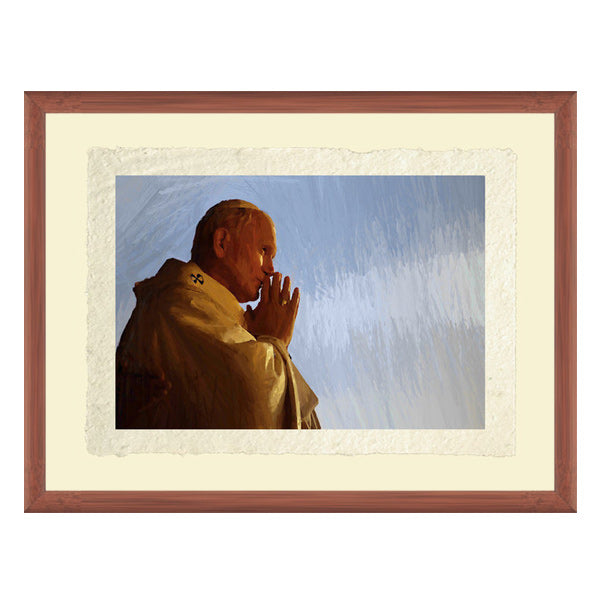 Giovanni Paolo II in preghiera