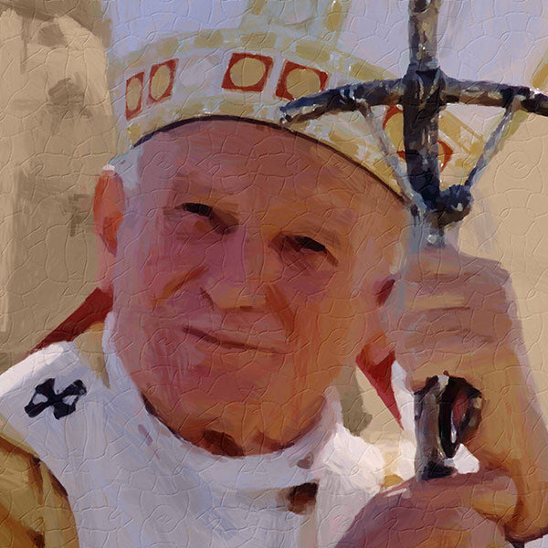 Giovanni Paolo II in vaticano