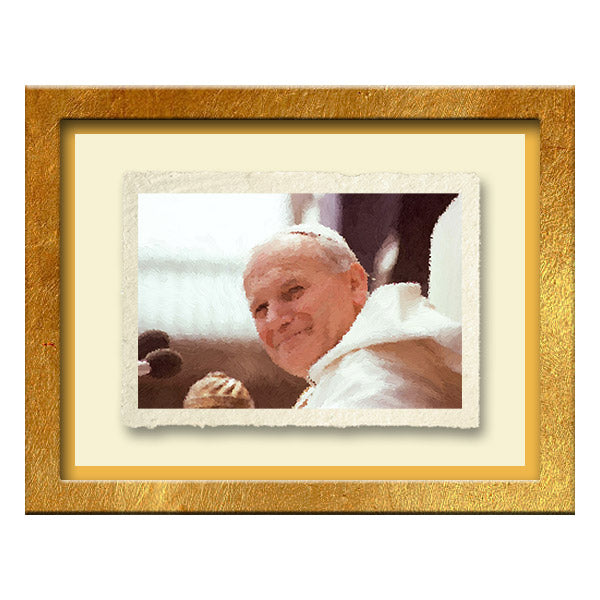 Giovanni Paolo II sorridente