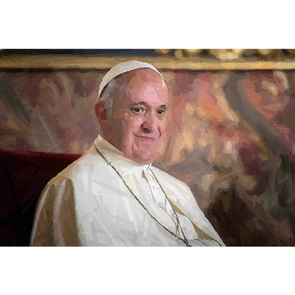 Papa Francesco sorridente