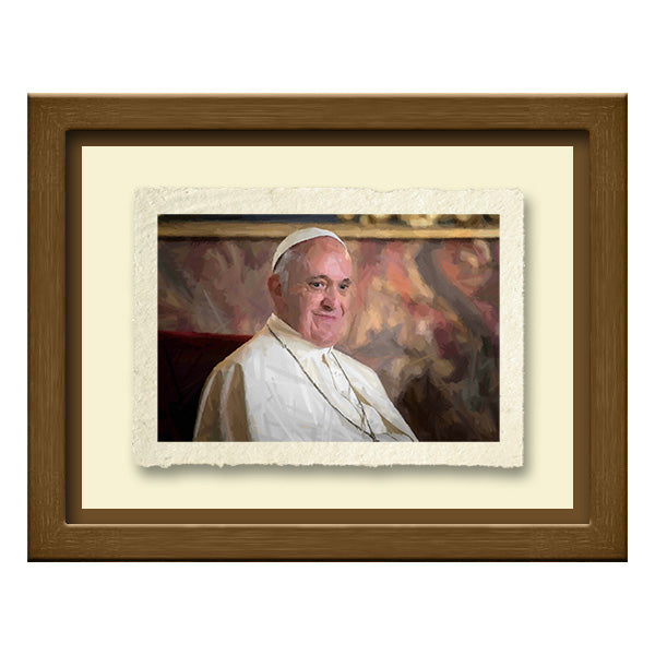 Papa Francesco sorridente