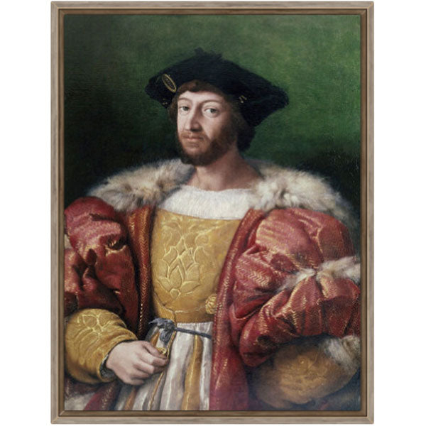 Lorenzo de’ Medici, duca di Urbino riproduzione su tela