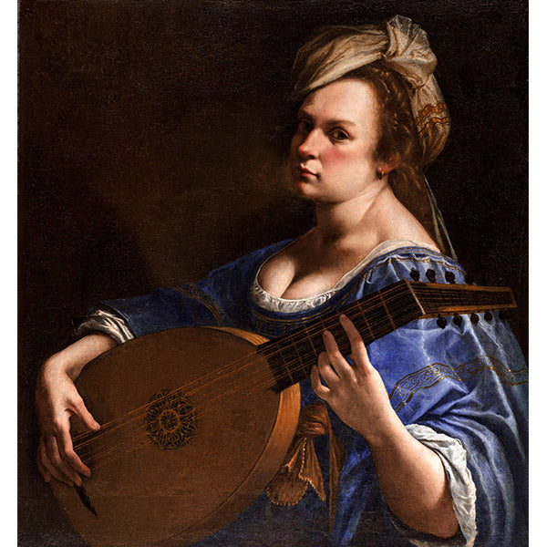 Autoritratto come suonatrice di liuto, Artemisia Gentileschi