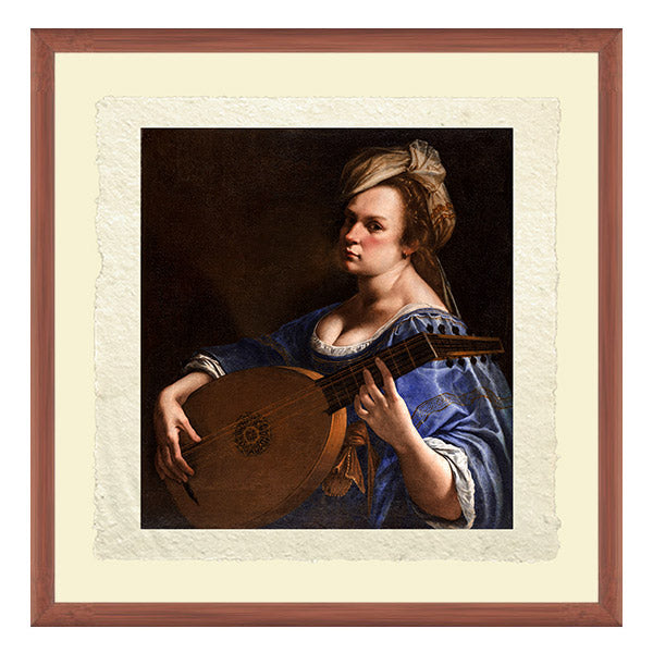 Autoritratto come suonatrice di liuto, Artemisia Gentileschi