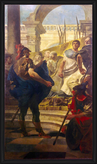 Fabio Massimo before the Senate of Carthage - Giambattista Tiepolo