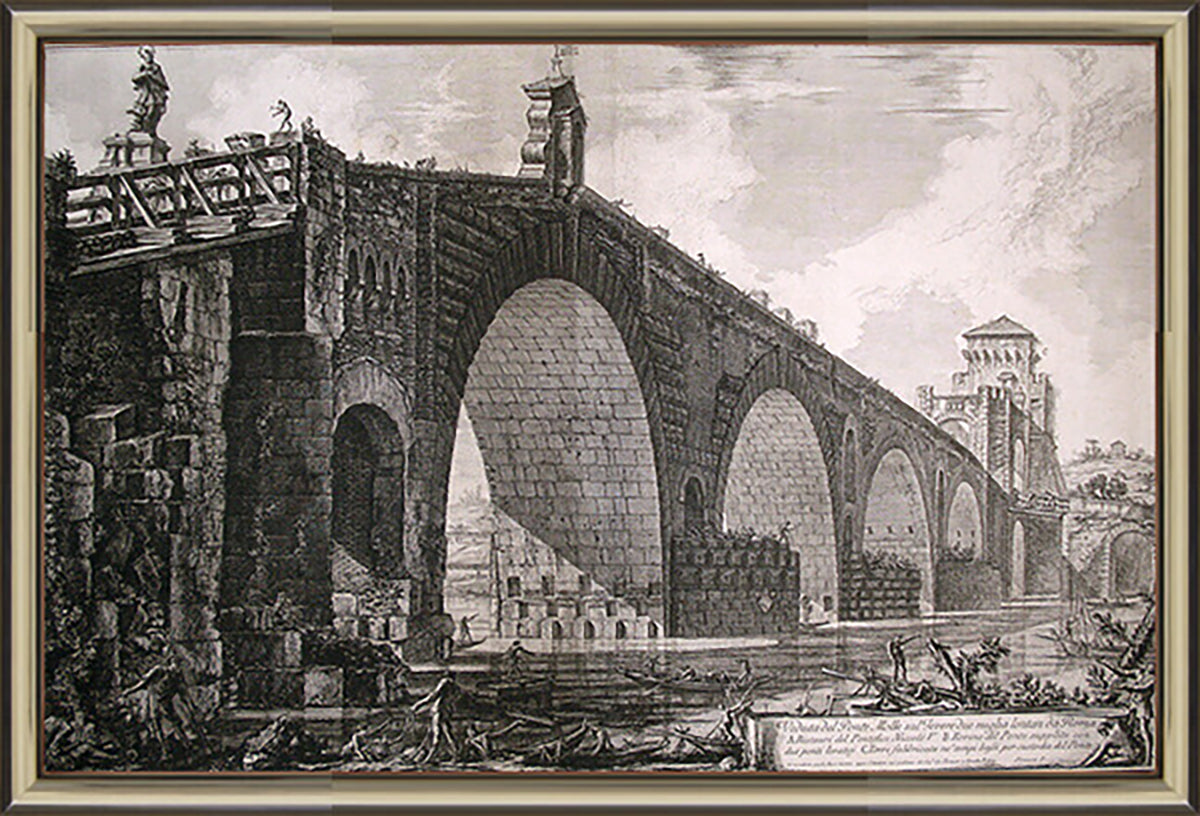 Ponte Milvio di Giovanni Battista Piranesi