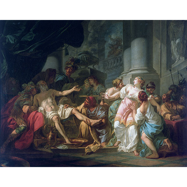 The Death of Seneca - Jacques-Louis David - 1773