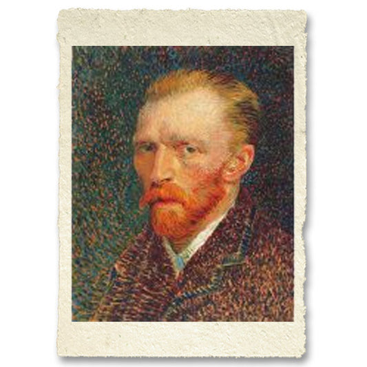 Autoritratto, Van Gogh, 1887. Riproduzione