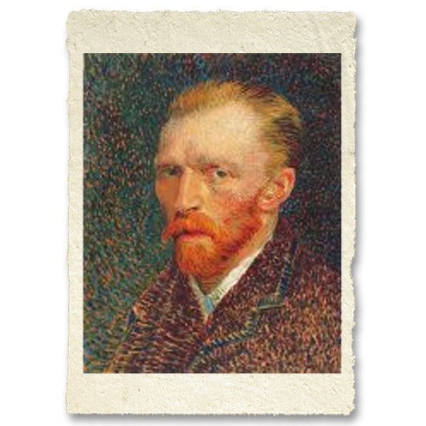 Self-portrait, Van Gogh, 1887. Reproduction